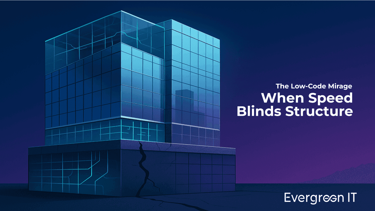 The Low-Code Mirage, when Speed Blinds Structure.